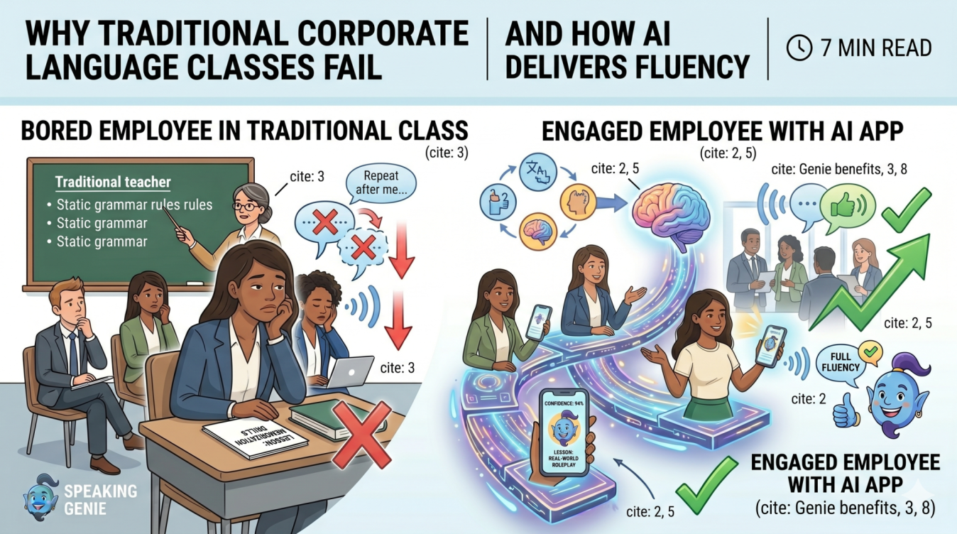 Why Traditional Corporate Language Classes Fail (And What to Do Instead)
